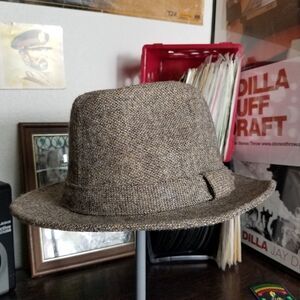Vintage Pierre Cardin Wool Fedora HatMen's sz 7